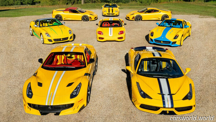 Он потратил десятилетия, чтобы собрать идеальную коллекцию Ferrari — теперь всё выставлено на продажу | Carscoops